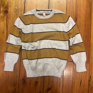 Gold Striped Sweater